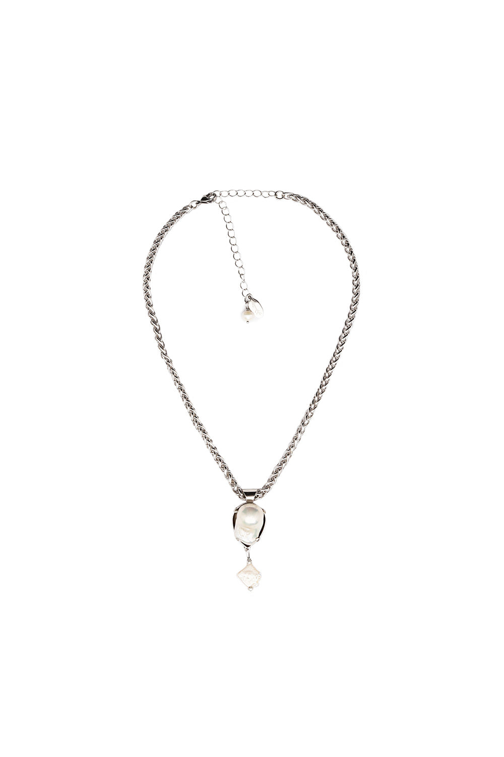 “ODESA” NECKLACE WITH BAROQUE PEARLS