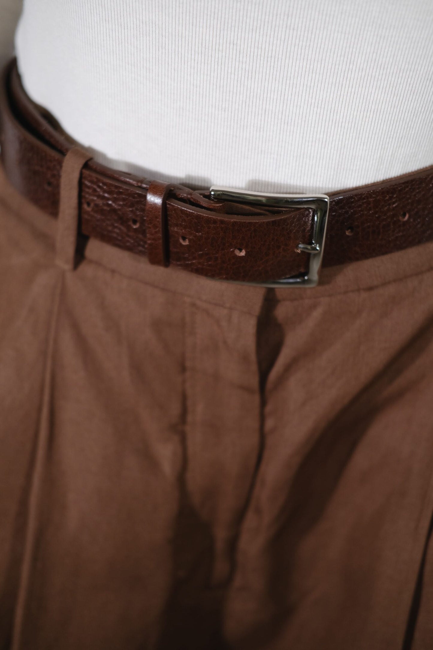 UNISEX LEATHER BELT “SHARP CLASSIC” (BLACK & BROWN COLOUR OPTIONS)