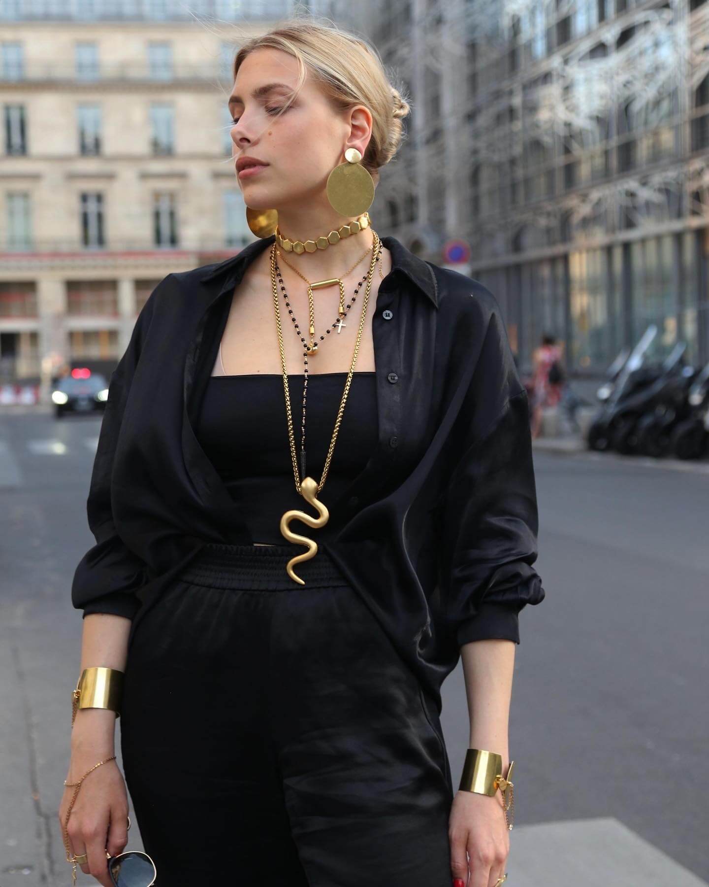 “SNAKE” NECKLACE