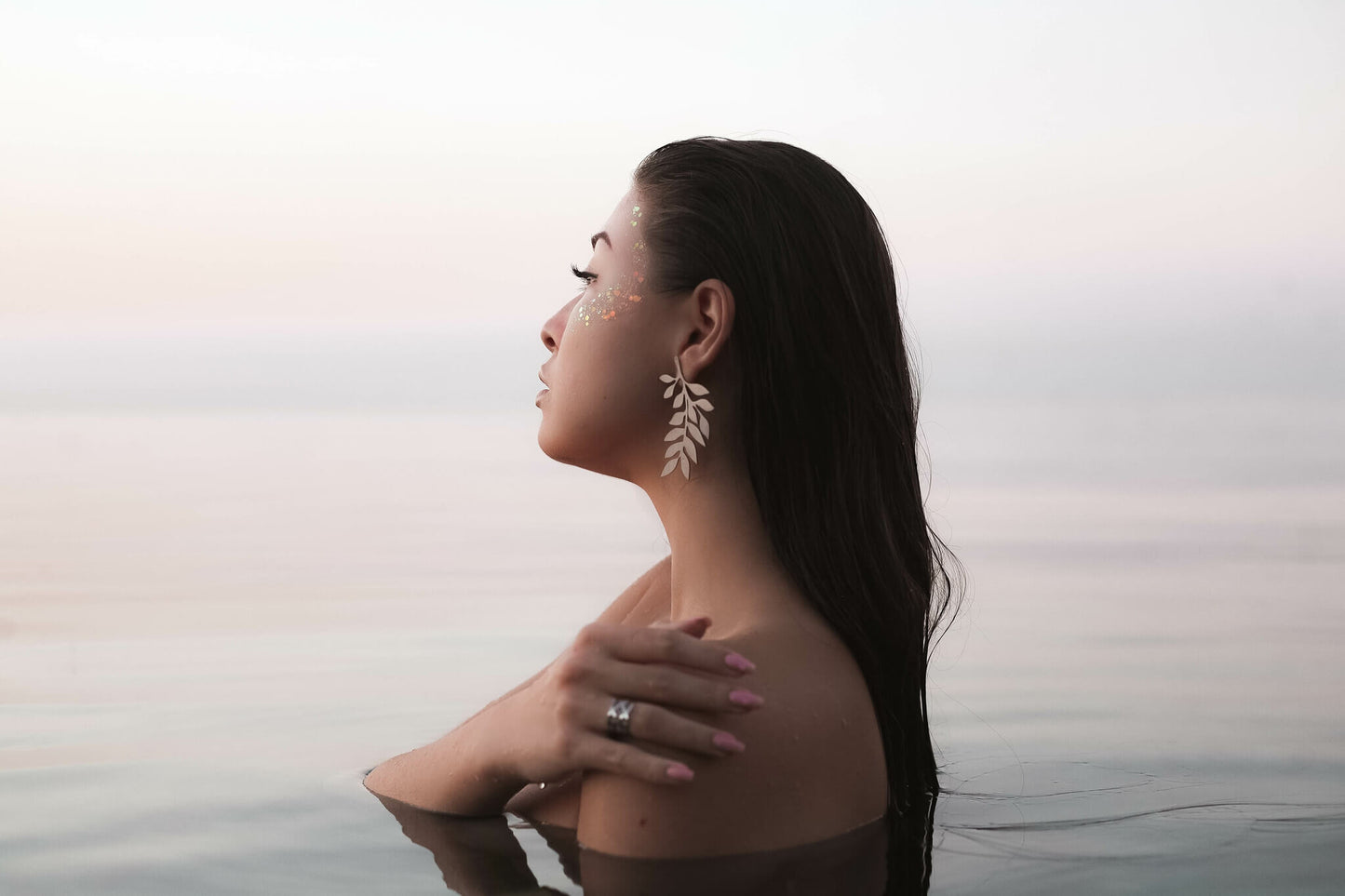 "LAUREL CROWN" EARRINGS