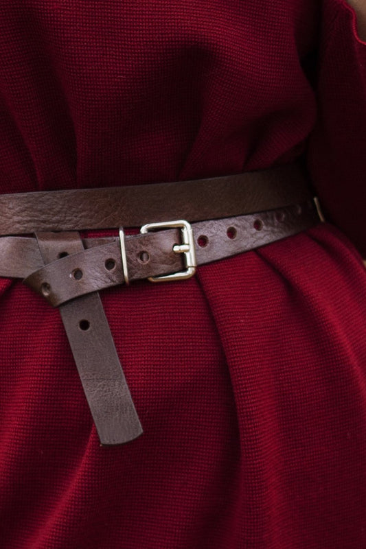 DOUBLE WRAP LEATHER BELT BROWN | ONLY LAST 2 PCS