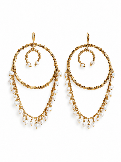 PEARL «GRAPE» EARRINGS | ONLY 1 PAIR