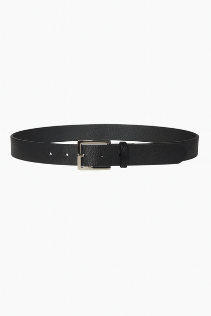 UNISEX LEATHER BELT “SHARP CLASSIC” (BLACK & BROWN COLOUR OPTIONS)