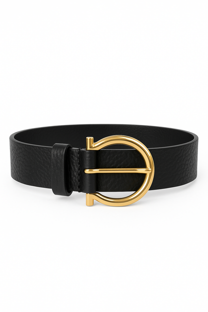 LEATHER BELT “LUCKY HORSESHOE” (COLOUR OPTIONS)