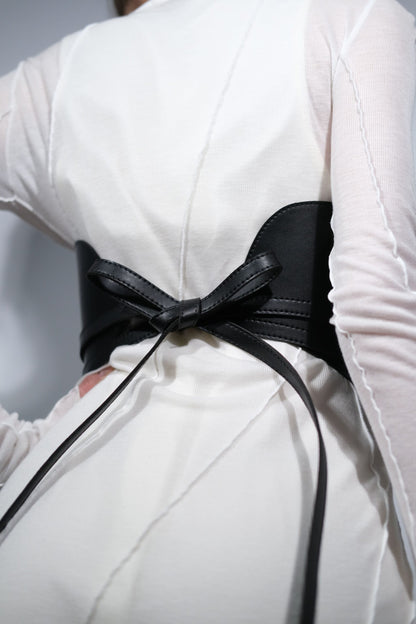 MODERN MID CENTURY CORSET BELT BLACK | ONLY 1 PC