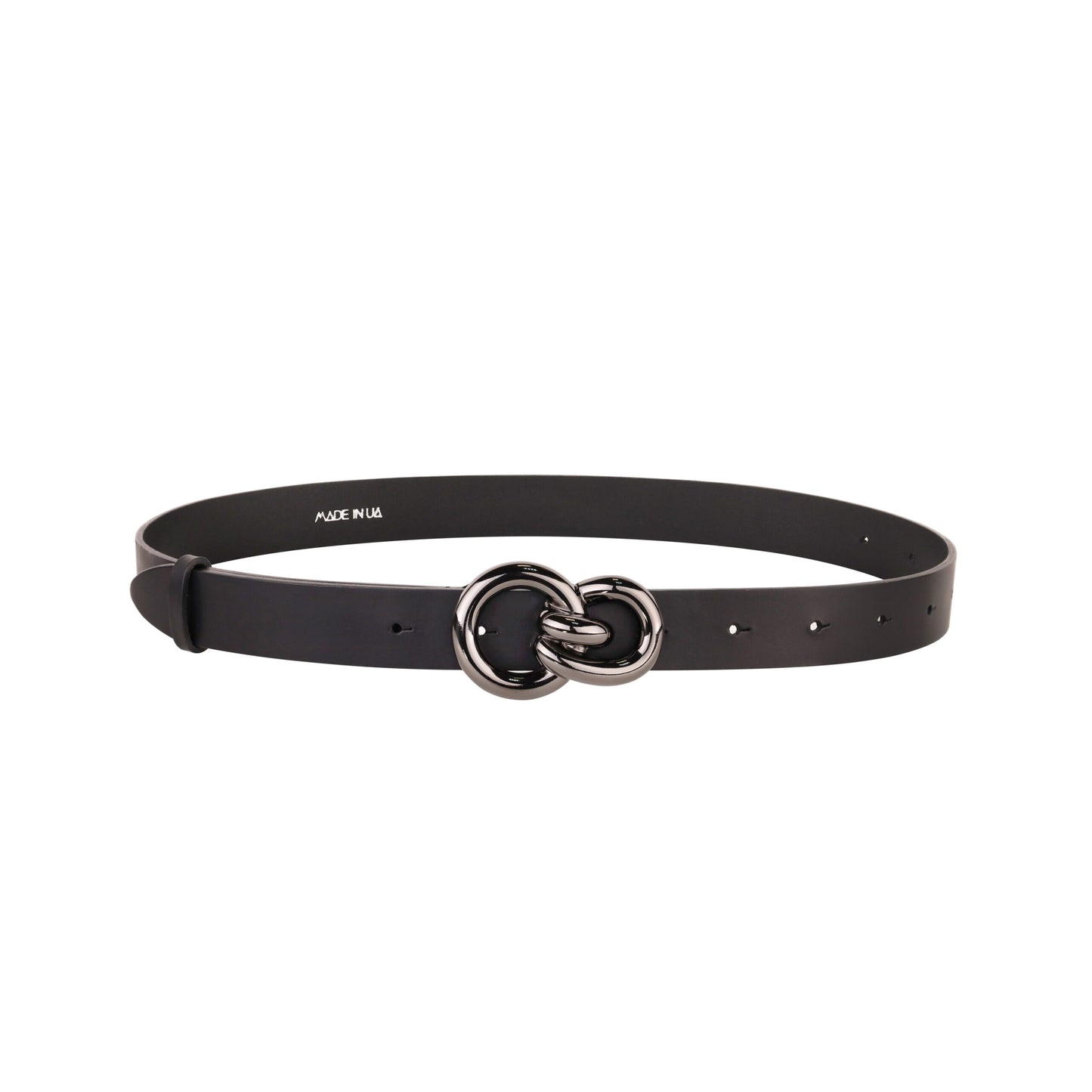 LEATHER BELT “LOOP” BLACK, BEIGE OR LIGHT BROWN | ONLY 1 PC EACH