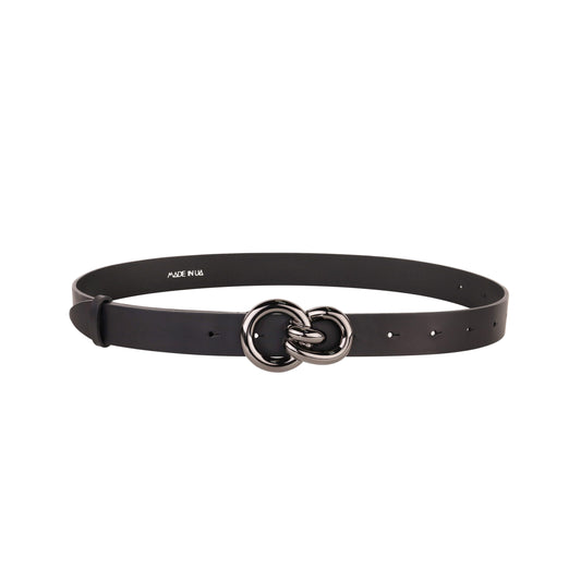 LEATHER BELT “LOOP” BLACK, BEIGE OR LIGHT BROWN | ONLY 1 PC EACH
