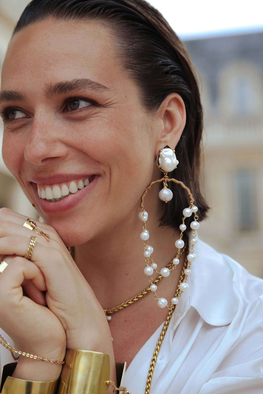 “MALLORCA” CLIP EARRINGS