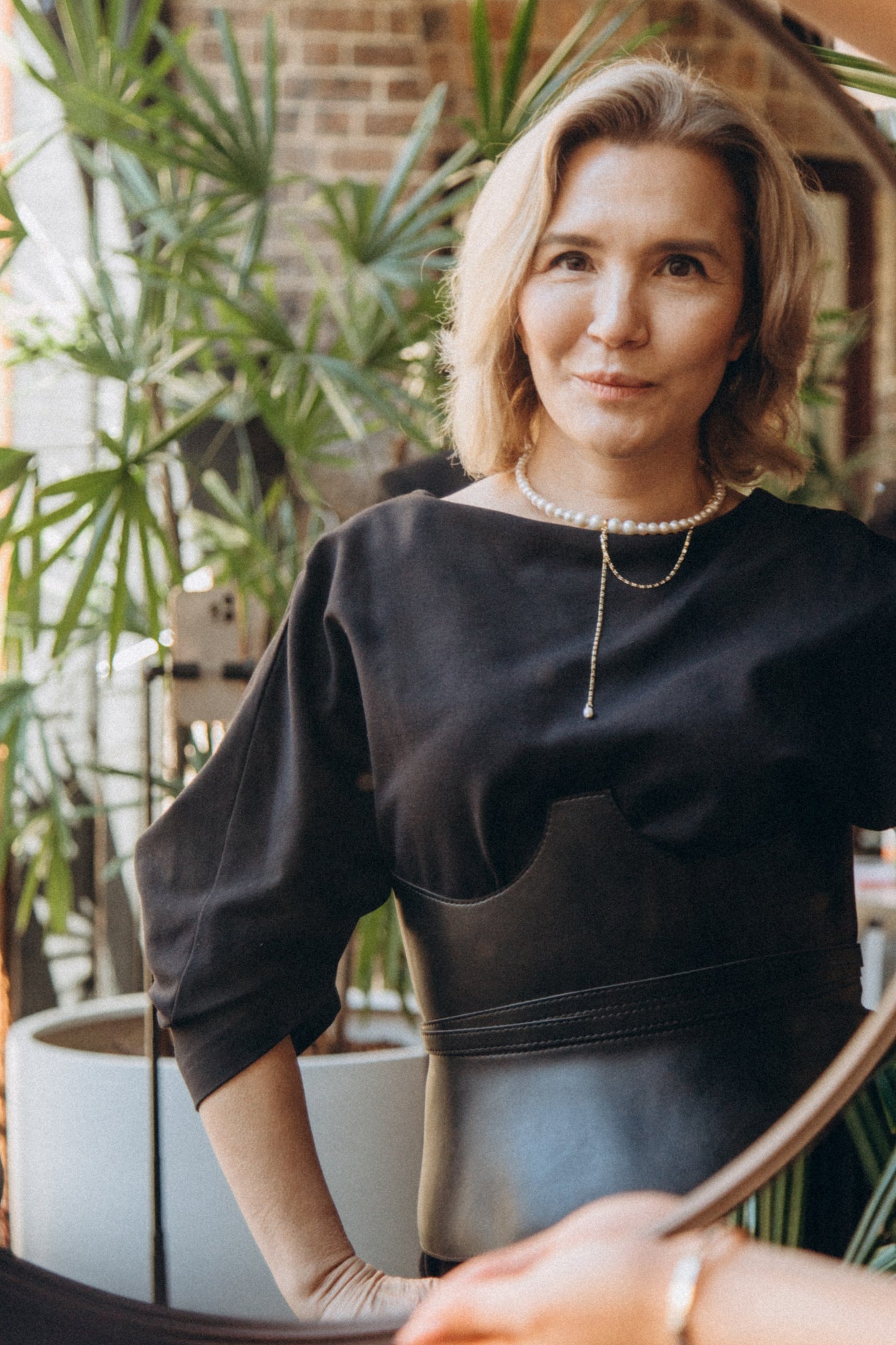 BLACK ELEGANT UNDERBUST CORSET BELT WITH TIES