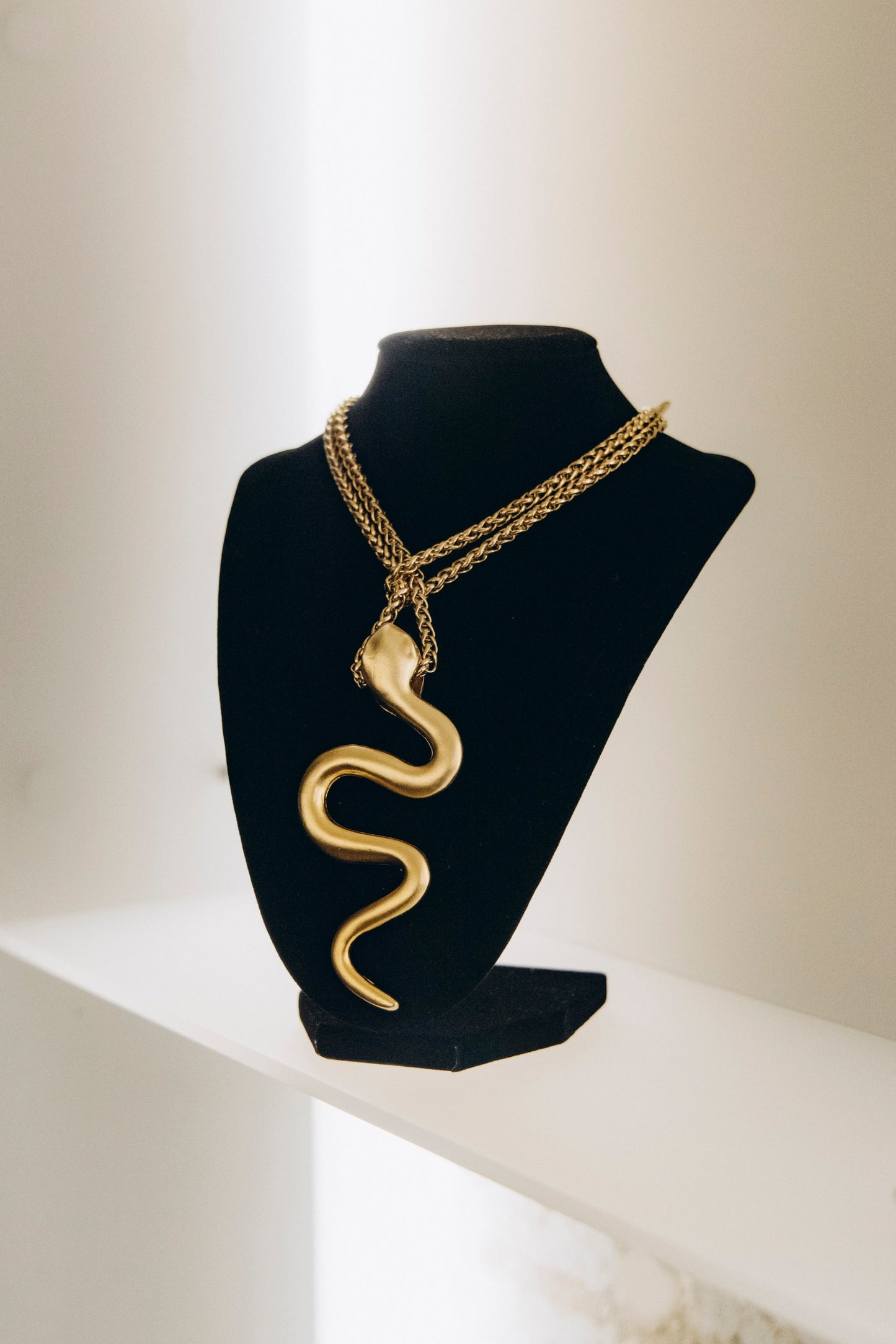 “SNAKE” NECKLACE GOLD | ONLY 1 PC