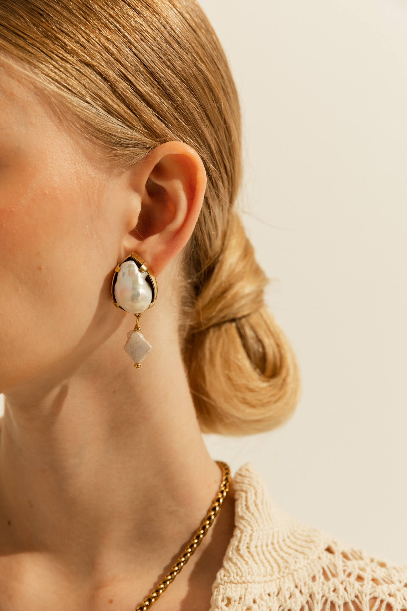 “ODESA” CLIP EARRINGS