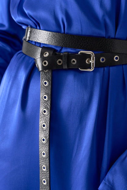 DOUBLE WRAP LEATHER BELT 2.0. BLACK | ONLY 1 PC