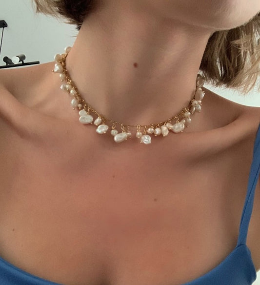 “PEARLS FOREVER” CHOKER