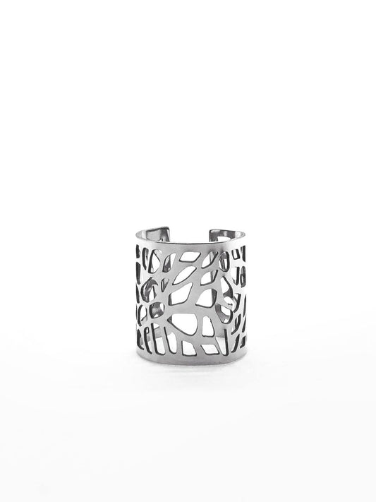 "CELLS" WIDE RING