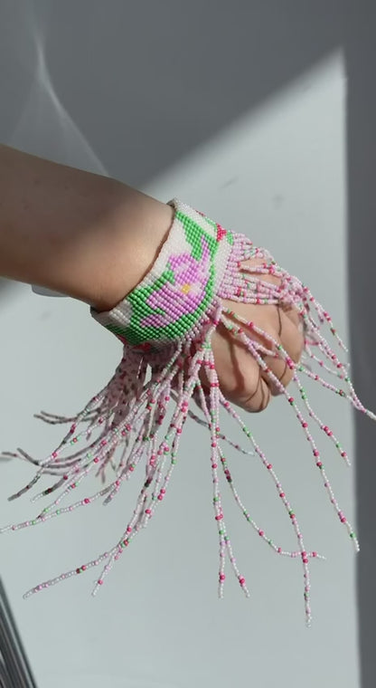 "PINK LOTUS" BEADED CHOKER | ONLY 2 PCS