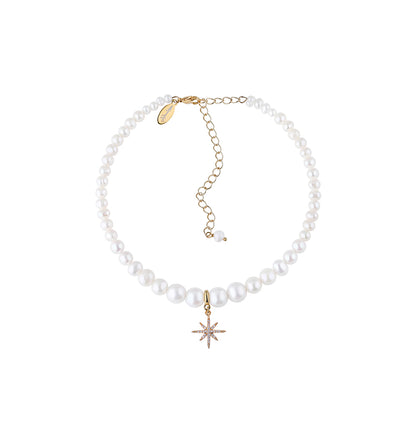«MORNING STAR» PEARL CHOKER