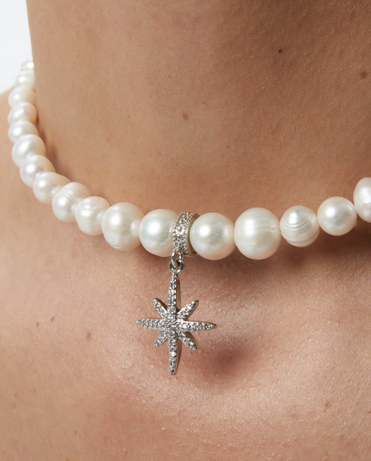 «MORNING STAR» PEARL CHOKER