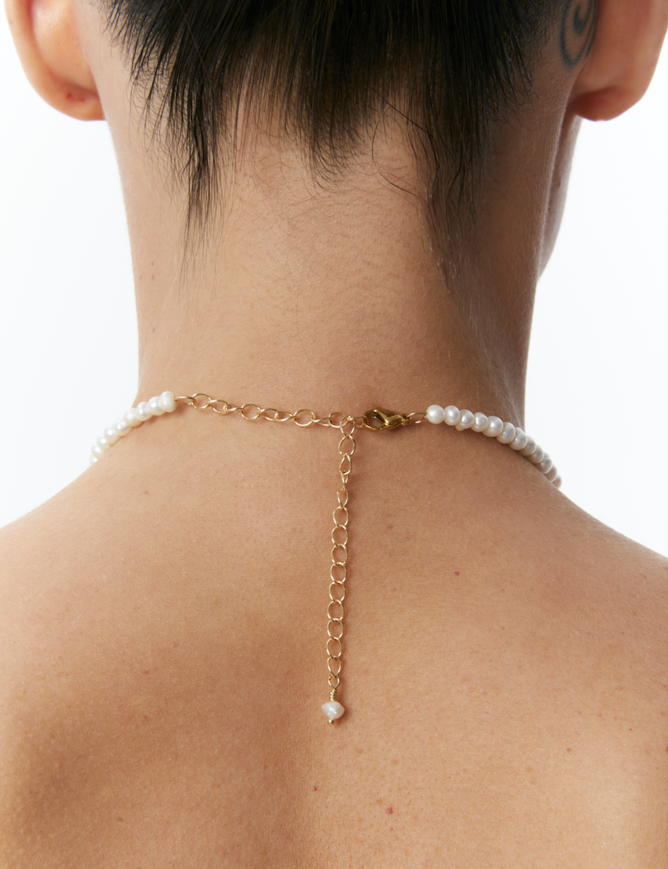 «MORNING STAR» PEARL CHOKER