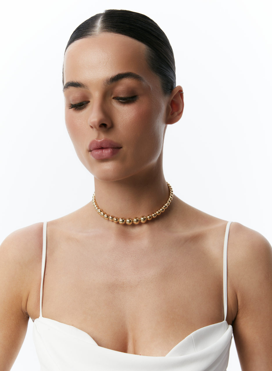 CERAMIC BEADS CHOKER