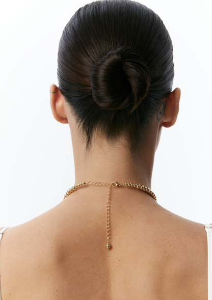 «MORNING STAR» CERAMIC BEADS CHOKER GOLD | ONLY 1 PC