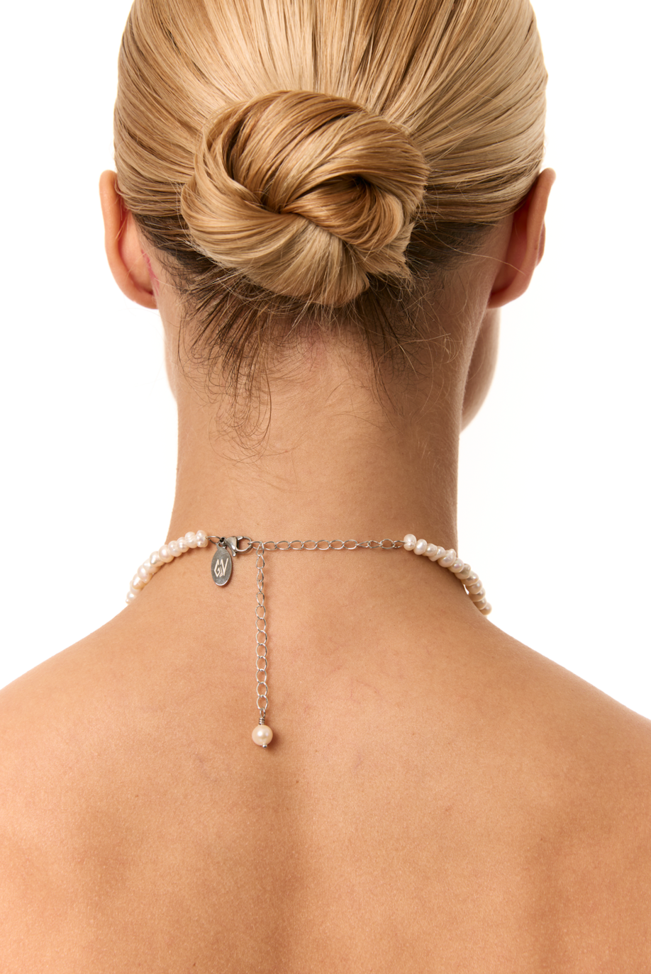 "KRISTINA" PEARL CHOKER